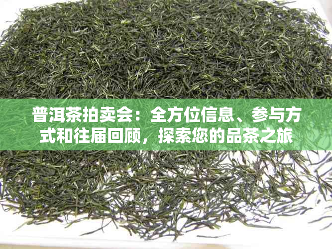 普洱茶拍卖会：全方位信息、参与方式和往届回顾，探索您的品茶之旅