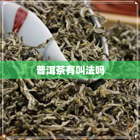 普洱茶有叫法吗