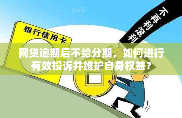 网贷逾期后不给分期，如何进行有效投诉并维护自身权益？