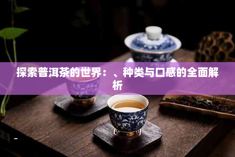 探索普洱茶的世界：、种类与口感的全面解析