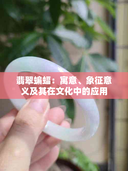 翡翠蝙蝠：寓意、象征意义及其在文化中的应用