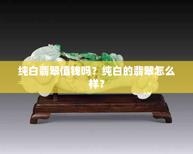 纯白翡翠值钱吗？纯白的翡翠怎么样？