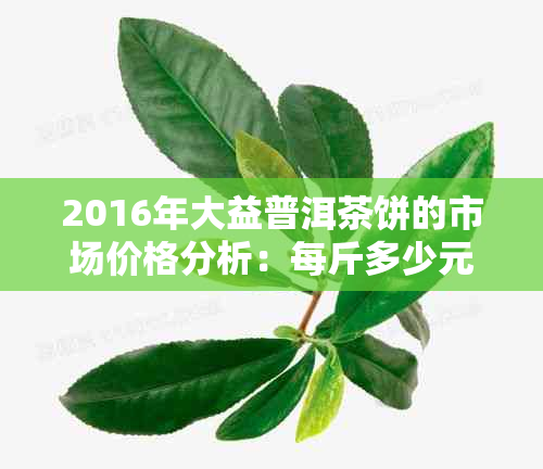 2016年大益普洱茶饼的市场价格分析：每斤多少元？