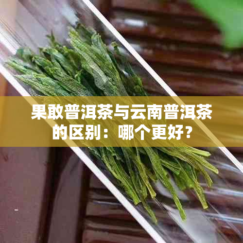 果敢普洱茶与云南普洱茶的区别：哪个更好？