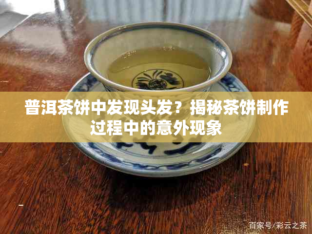 普洱茶饼中发现头发？揭秘茶饼制作过程中的意外现象