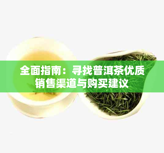 全面指南：寻找普洱茶优质销售渠道与购买建议