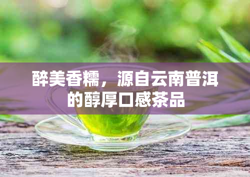 醉美香糯，源自云南普洱的醇厚口感茶品