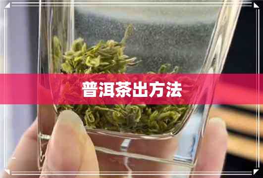 普洱茶出方法