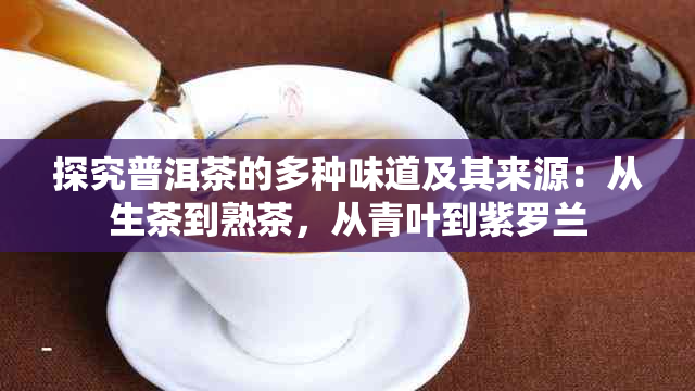 探究普洱茶的多种味道及其来源：从生茶到熟茶，从青叶到紫罗兰