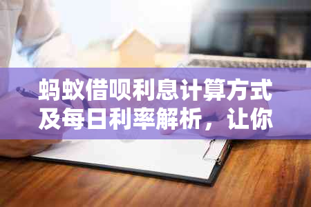 蚂蚁借呗利息计算方式及每日利率解析，让你更清楚地了解借款成本