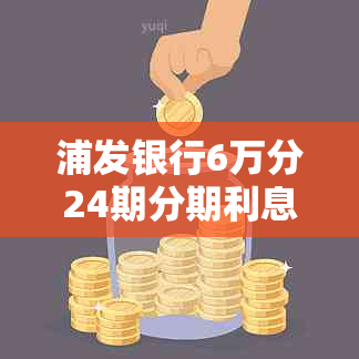 浦发银行6万分24期分期利息计算方式及具体金额解析