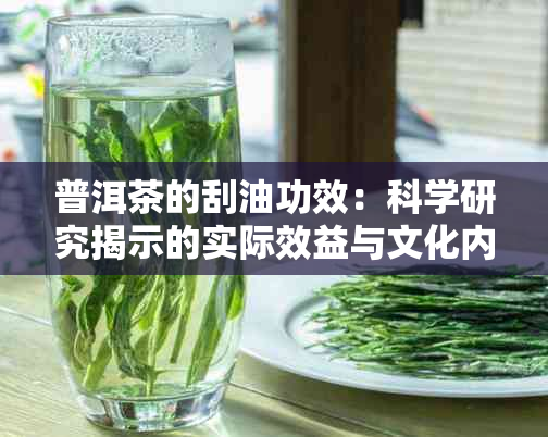 普洱茶的刮油功效：科学研究揭示的实际效益与文化内涵