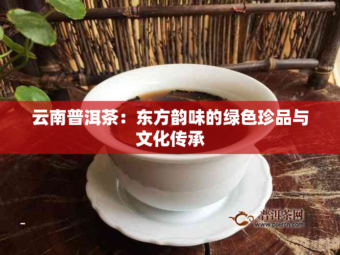 云南普洱茶：东方韵味的绿色珍品与文化传承