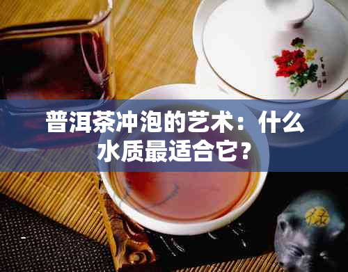 普洱茶冲泡的艺术：什么水质最适合它？