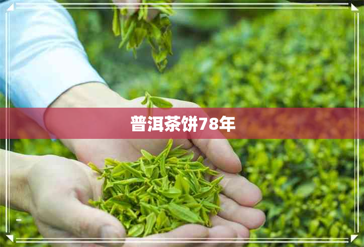 普洱茶饼78年