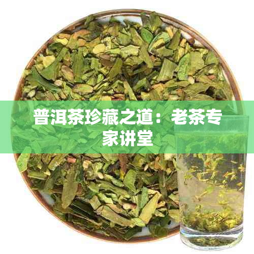 普洱茶珍藏之道：老茶专家讲堂