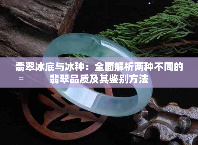 翡翠冰底与冰种：全面解析两种不同的翡翠品质及其鉴别方法