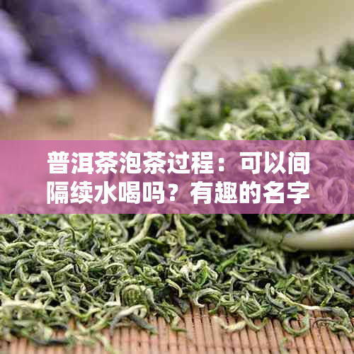 普洱茶泡茶过程：可以间隔续水喝吗？有趣的名字也分享！