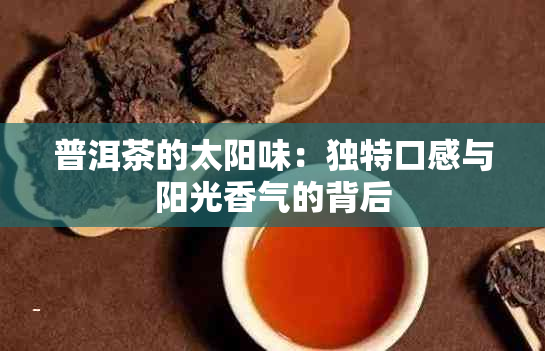 普洱茶的太阳味：独特口感与阳光香气的背后