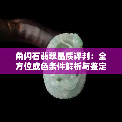 角闪石翡翠品质评判：全方位成色条件解析与鉴定方法