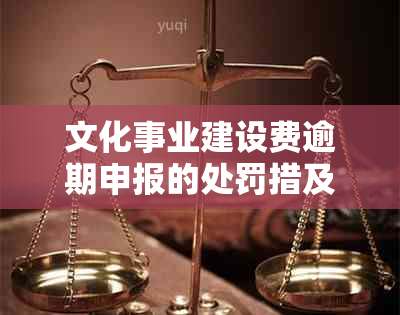 文化事业建设费逾期申报的处罚措及应对策略：全面解析与建议