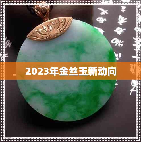 2023年金丝玉新动向