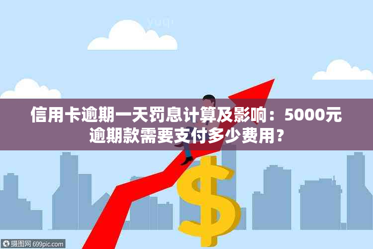 信用卡逾期一天罚息计算及影响：5000元逾期款需要支付多少费用？