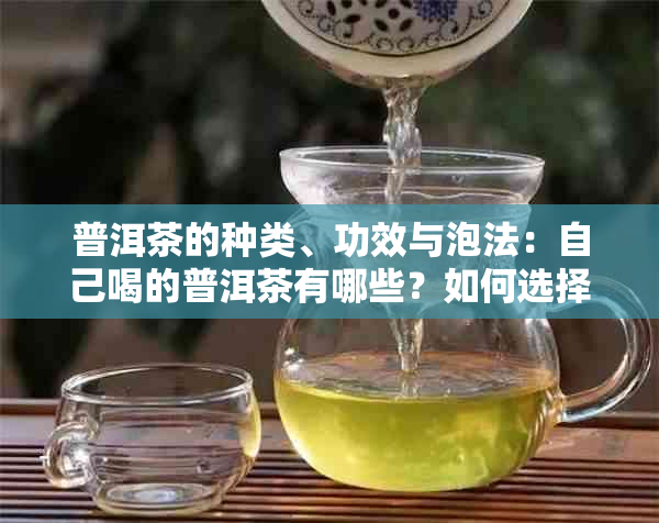 普洱茶的种类、功效与泡法：自己喝的普洱茶有哪些？如何选择和冲泡？