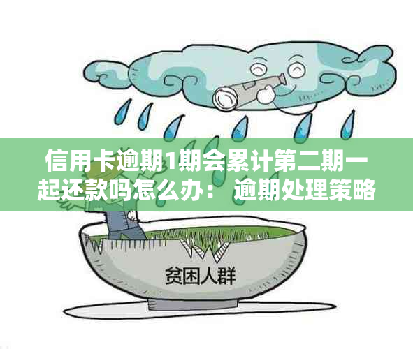 信用卡逾期1期会累计第二期一起还款吗怎么办： 逾期处理策略