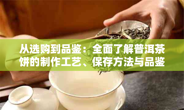 从选购到品鉴：全面了解普洱茶饼的制作工艺、保存方法与品鉴技巧