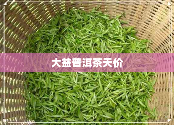 大益普洱茶天价