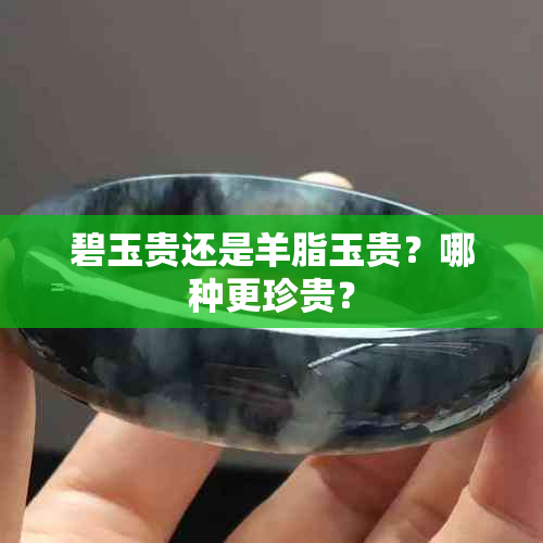 碧玉贵还是羊脂玉贵？哪种更珍贵？