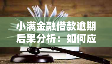 小满金融借款逾期后果分析：如何应对还款难题？