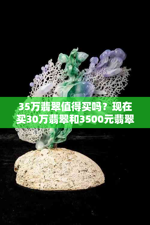 35万翡翠值得买吗？现在买30万翡翠和3500元翡翠怎么样？