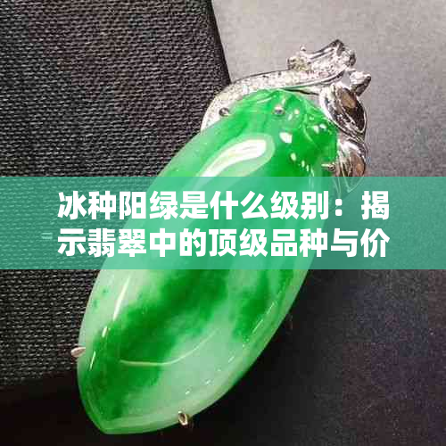 冰种阳绿是什么级别：揭示翡翠中的顶级品种与价值