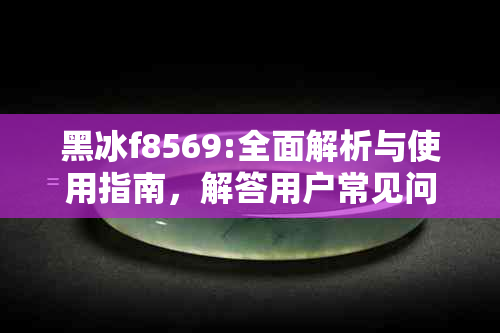 黑冰f8569:全面解析与使用指南，解答用户常见问题及其解决方案