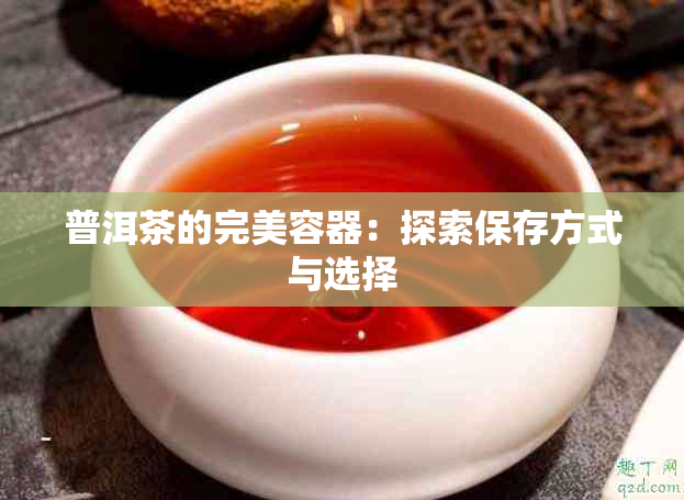 普洱茶的完美容器：探索保存方式与选择