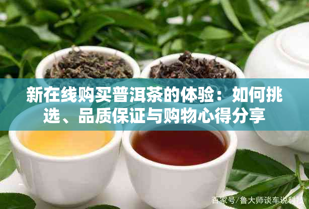 新在线购买普洱茶的体验：如何挑选、品质保证与购物心得分享