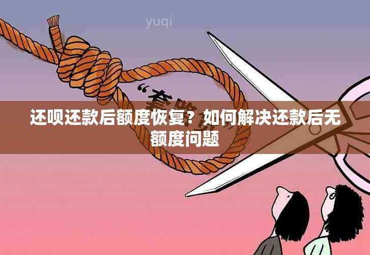 还呗还款后额度恢复？如何解决还款后无额度问题