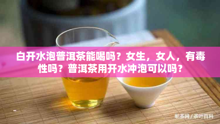 白开水泡普洱茶能喝吗？女生，女人，有性吗？普洱茶用开水冲泡可以吗？