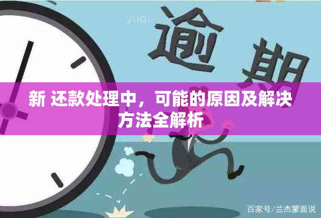 新 还款处理中，可能的原因及解决方法全解析