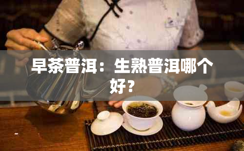 早茶普洱：生熟普洱哪个好？