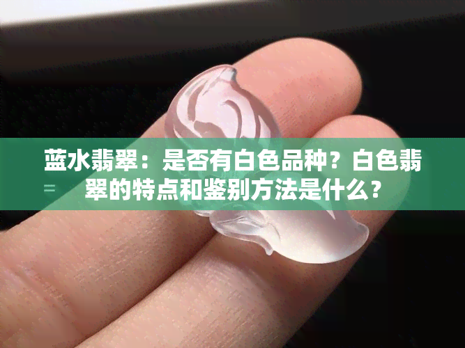 蓝水翡翠：是否有白色品种？白色翡翠的特点和鉴别方法是什么？