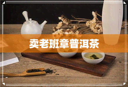 卖老班章普洱茶