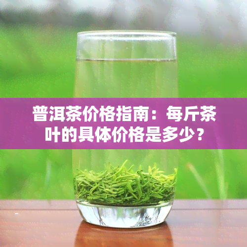 普洱茶价格指南：每斤茶叶的具体价格是多少？