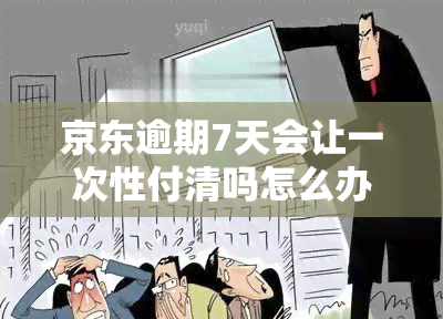 京东逾期7天会让一次性付清吗怎么办：如何应对京东逾期付款问题？