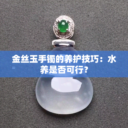 金丝玉手镯的养护技巧：水养是否可行？