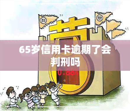 65岁信用卡逾期了会判刑吗