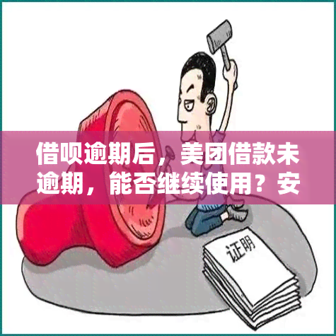 借呗逾期后，美团借款未逾期，能否继续使用？安全吗？解答您的疑虑