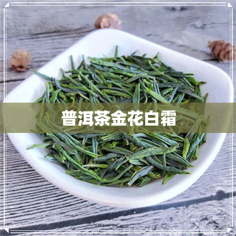 普洱茶金花白霜